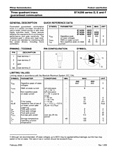 DataSheet BTA208 pdf